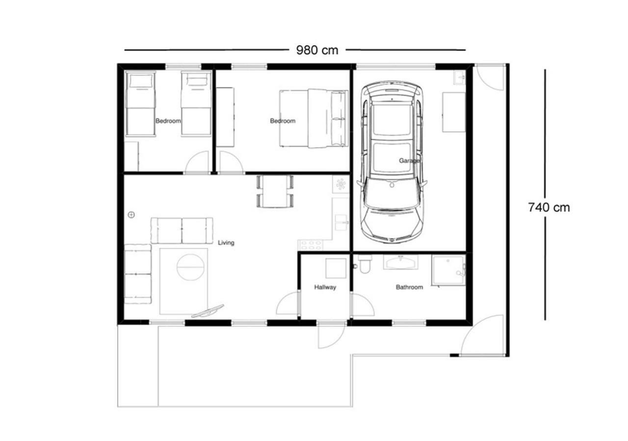 זנדוורט Spacious Family Holiday Home מראה חיצוני תמונה